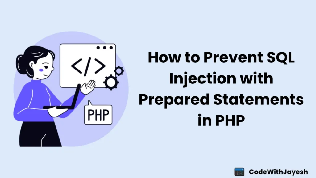 How to Prevent SQL Injection with Prepared Statements in PHP
