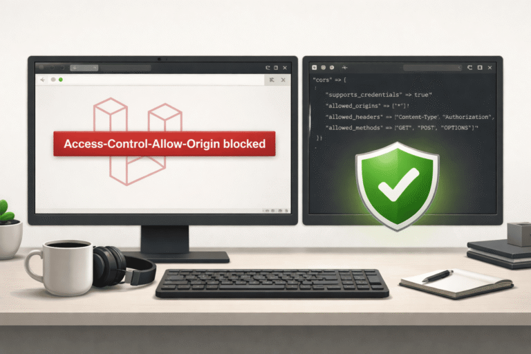 Struggling with CORS in Laravel? Here's the Fix That Actually Works
