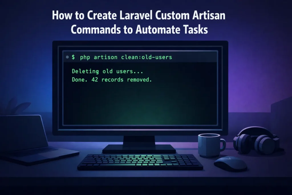 How to Create Laravel Custom Artisan Commands to Automate