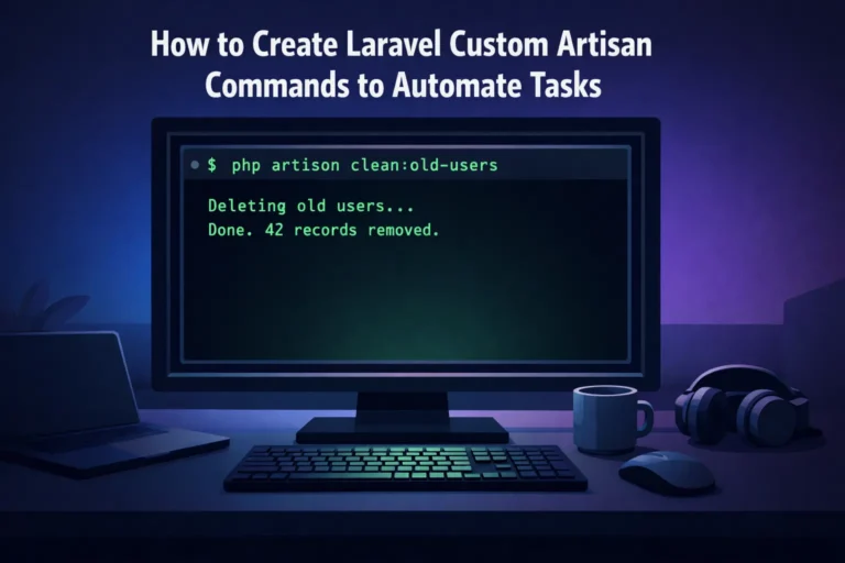How to Create Laravel Custom Artisan Commands to Automate