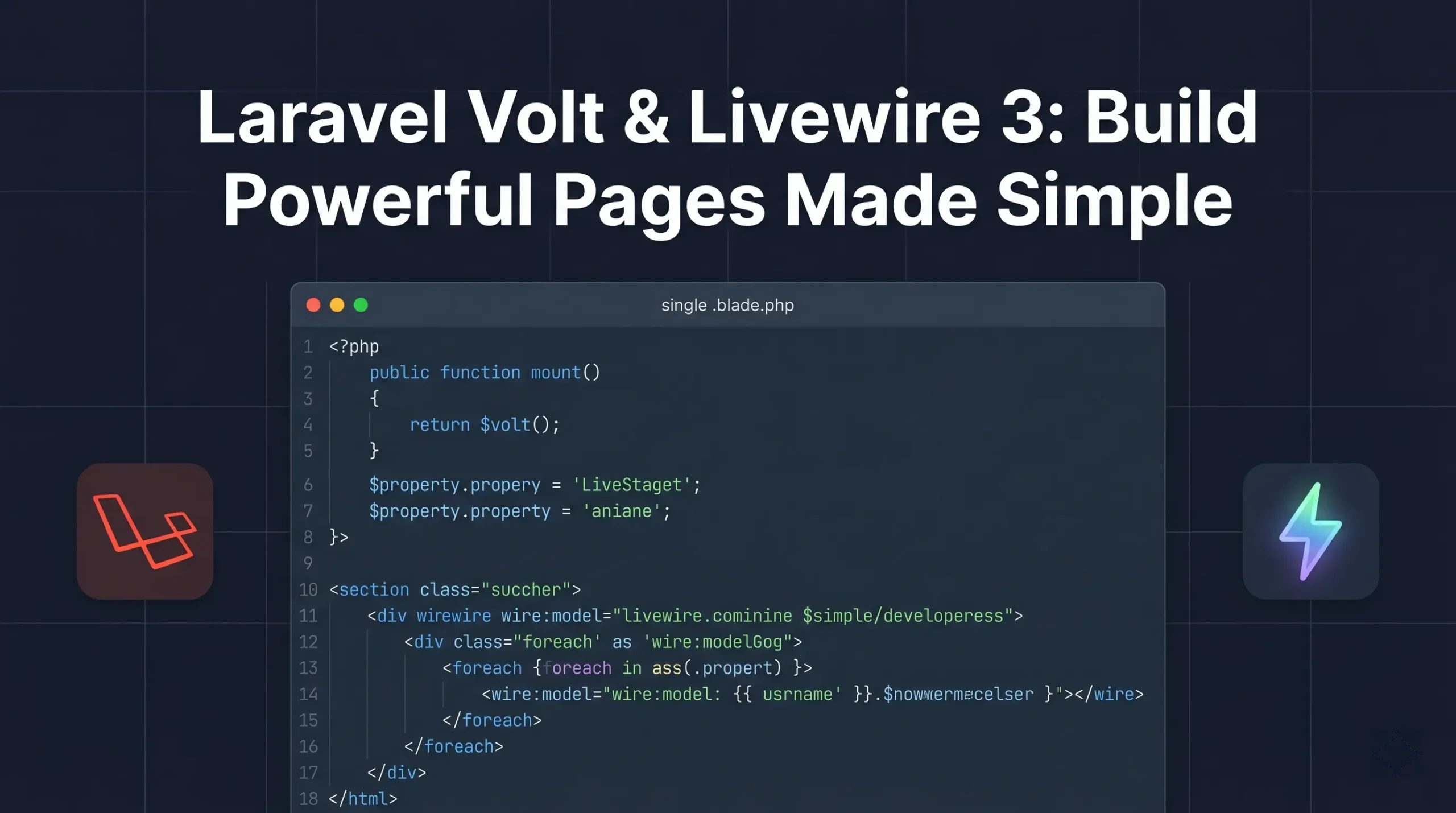 Laravel Volt & Livewire 3: Build Powerful Pages Made Simple