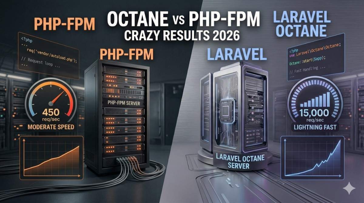 I Tested Laravel Octane vs PHP-FPM — Crazy Results 2026
