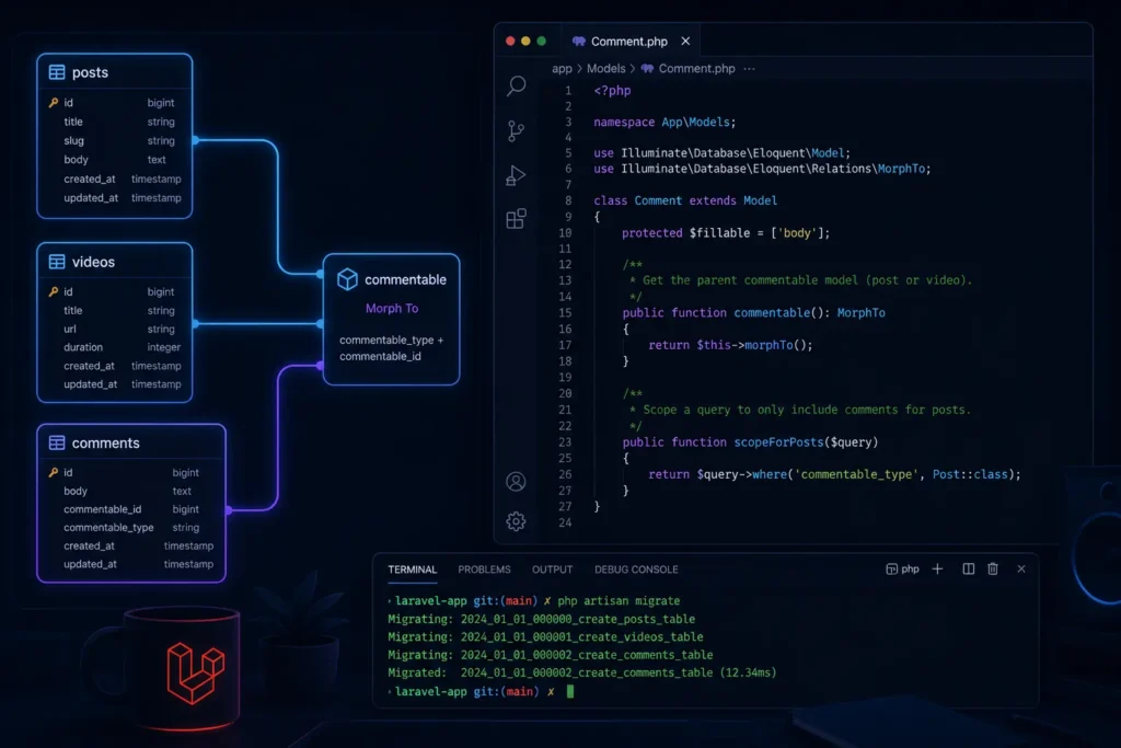 Laravel Polymorphic Relationships: Easy Guide for Devs
