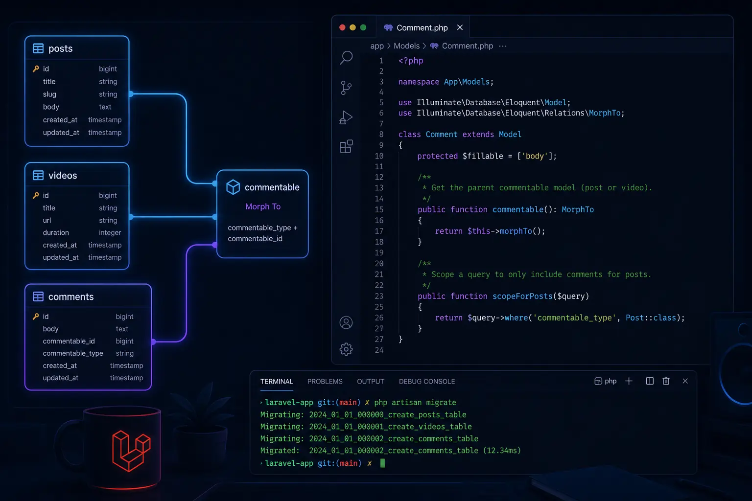 Laravel Polymorphic Relationships: Easy Guide for Devs